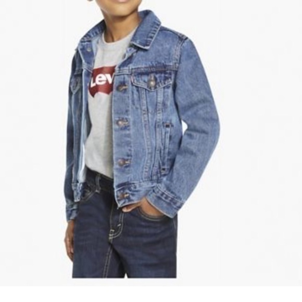 LEVIS Boys Denim Trucker Jacket